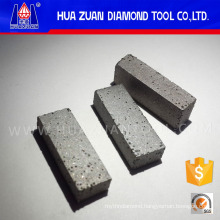 special boat shape diamond gangsaw segment